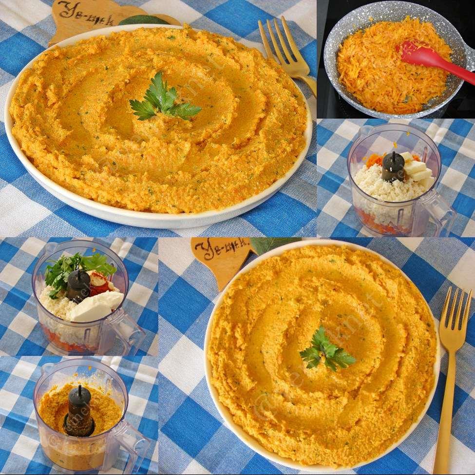 Peynirli Havuç Mezesi
