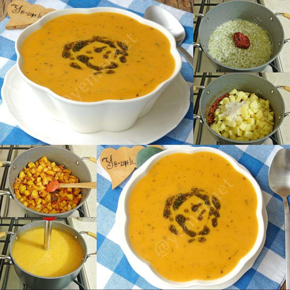 Pirinçli Patates Çorbası