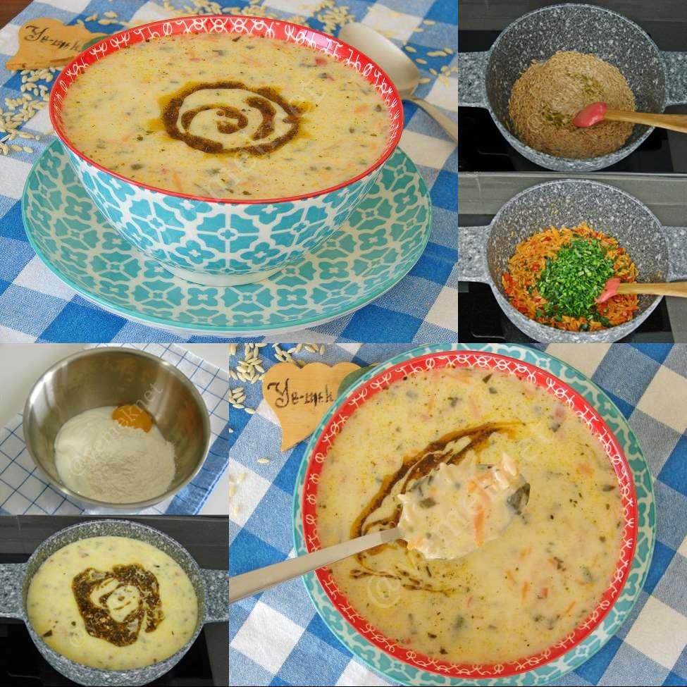Sebzeli Terbiyeli Şehriye Çorbası