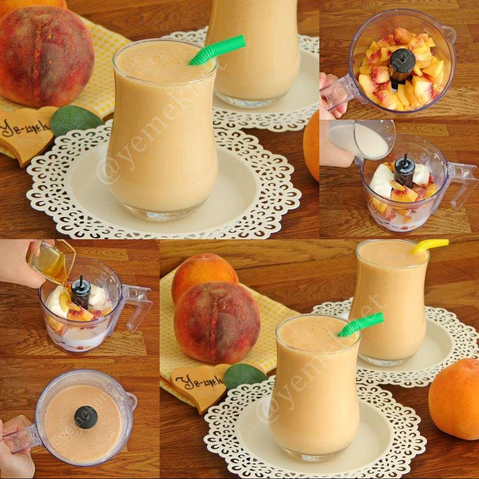 Şeftalili Milkshake