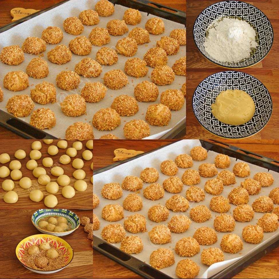 Sirkeli Susamlı Kurabiye