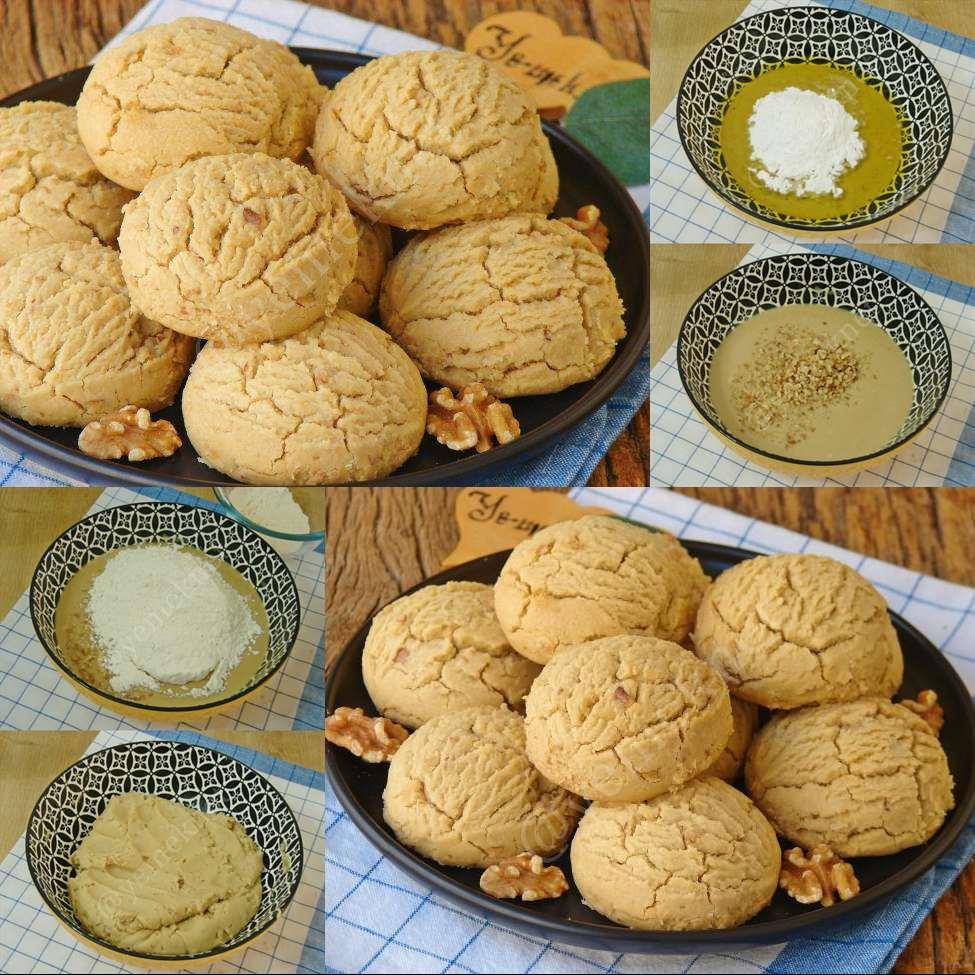 Sıvı Yağlı Tahinli Kurabiye