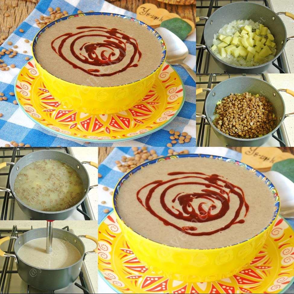 Süzme Yeşil Mercimek Çorbası