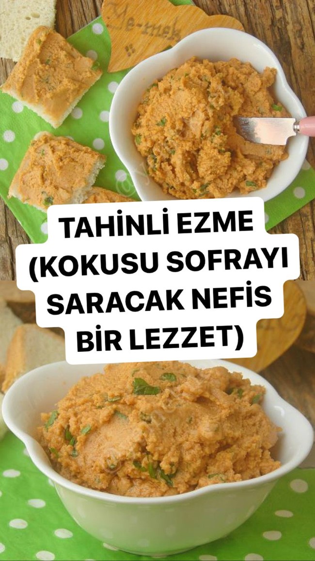 Tahinli Ezme