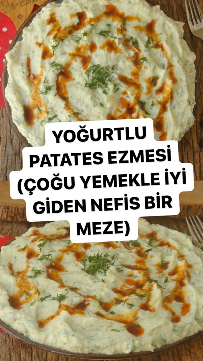 Yoğurtlu Patates Ezmesi