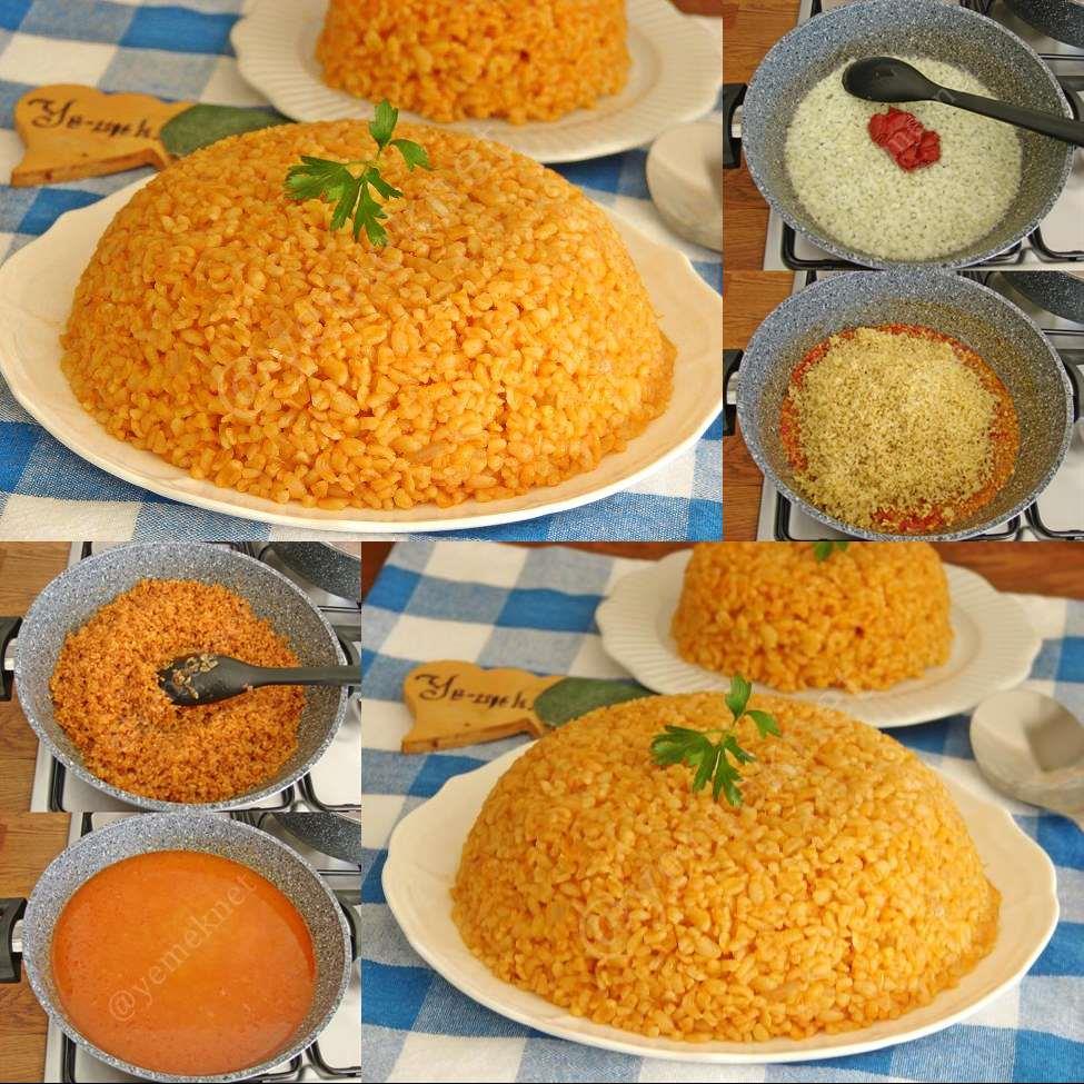 Zeytinyağlı Bulgur Pilavı