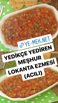 Acılı Lokanta Ezmesi