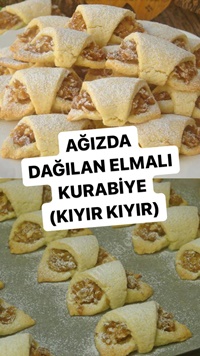 Ağızda Dağılan Elmalı Kurabiye