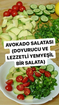 Avokado Salatası
