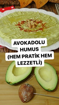 Avokadolu Humus