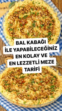 Bal Kabağı Mezesi