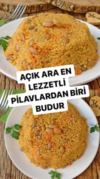 Barbunyalı Bulgur Pilavı