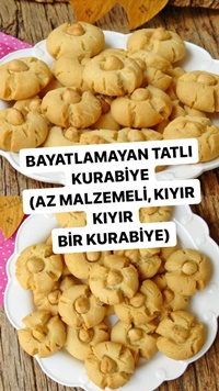 Bayatlamayan Tatlı Kurabiye
