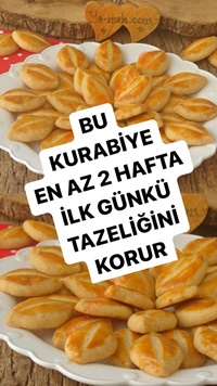 Bayatlamayan Tuzlu Kurabiye
