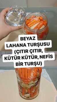 Beyaz Lahana Turşusu