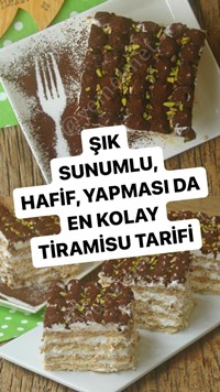 Bisküvili Yalancı Tiramisu