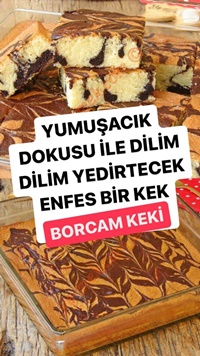 Borcamda Mozaik Kek