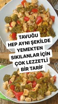 Brokolili Tavuk Yemeği