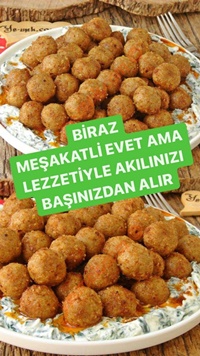 Cacıklı Arap Köftesi