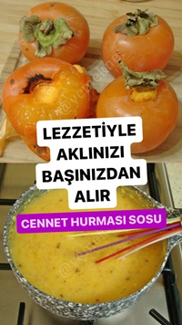 Cennet Hurması Sosu