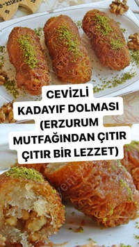 Cevizli Kadayıf Dolması