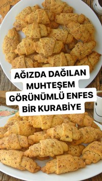 Cevizli Tarçınlı Rulo Kurabiye