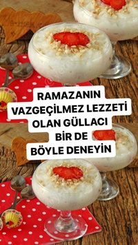 Çilekli Güllaç