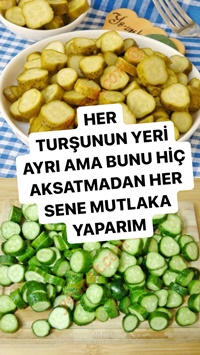 Dilimli Salatalık Turşusu