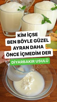 Diyarbakır Usulü Ayran