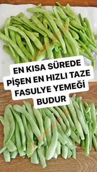 Domatesli Fasulye Kızartması