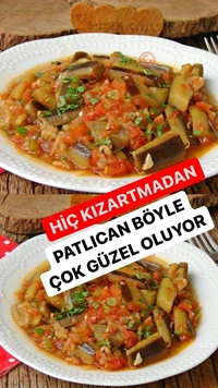 Domatesli Patlıcan Yemeği