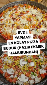 Ekmek Hamurundan Pizza