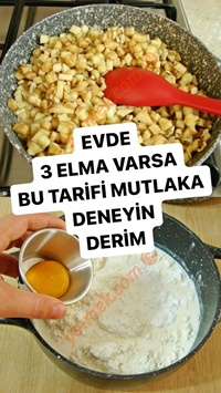 Elmalı Bisküvili Muhallebi