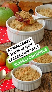 Elmalı Crumble