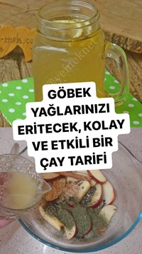 En Etkili Göbek Eritme Çayı
