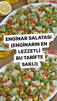 Enginar Salatası