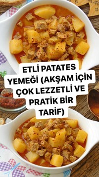 Etli Patates Yemeği