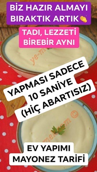 Ev Yapımı Mayonez