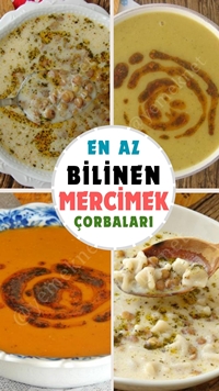Farklı Mercimek Çorbası Tarifleri