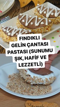 Fındıklı Gelin Çantası Pastası