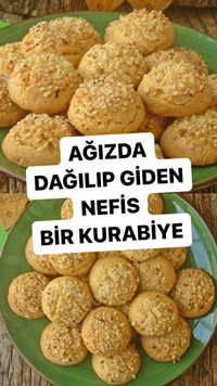 Fındıklı Limonlu Kurabiye