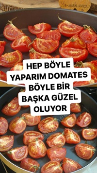 Fırında Domates Közleme