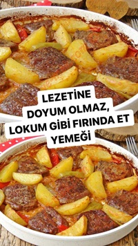 Fırında Et Yemeği