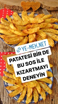 Fırında Hardal Soslu Patates