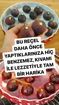 Fırında İncir Reçeli