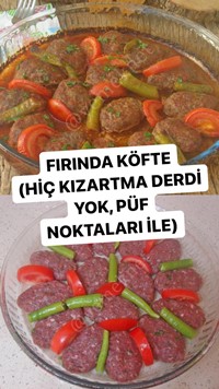 Fırında Köfte