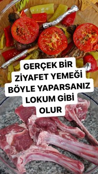 Fırında Kuzu Pirzola