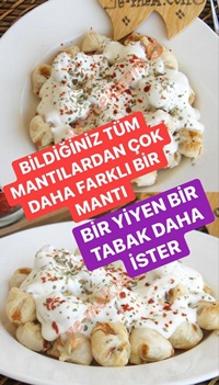 Fırında Milföy Mantı