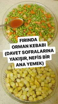Fırında Orman Kebabı