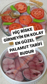Fırında Palamut Yemeği